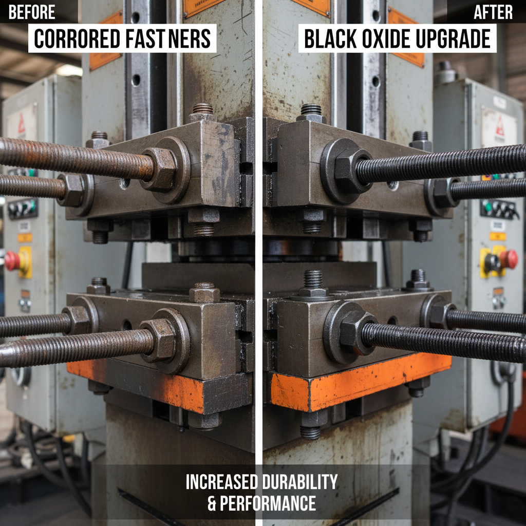 Industrial Guide to High Precision black oxide threaded rod