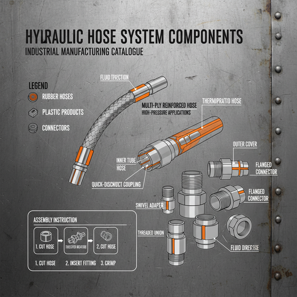 Professional Hydraulic Hose Catalogue for Fluid Power Systems