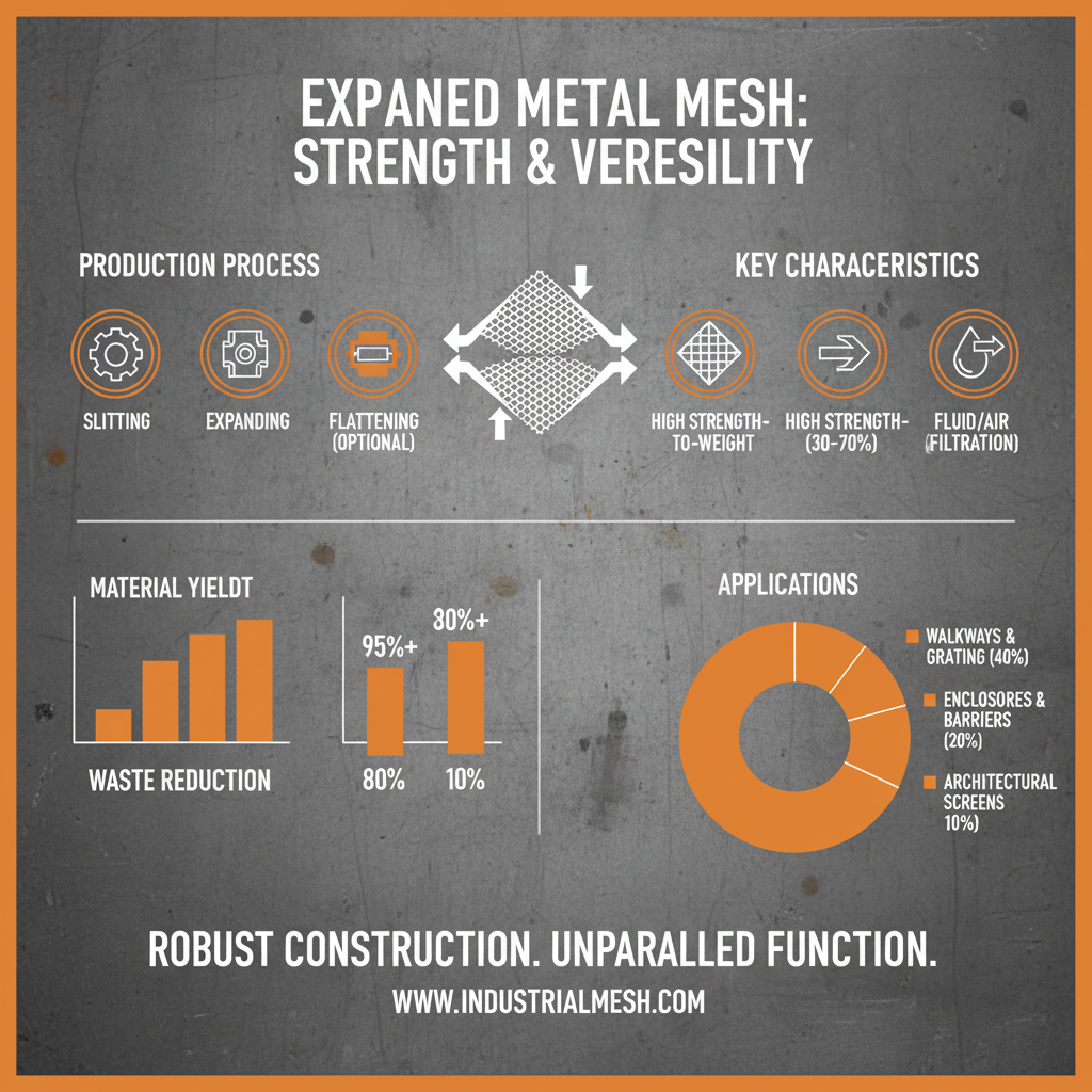 High Performance Industrial Expanded Metal Mesh Sheet Guide