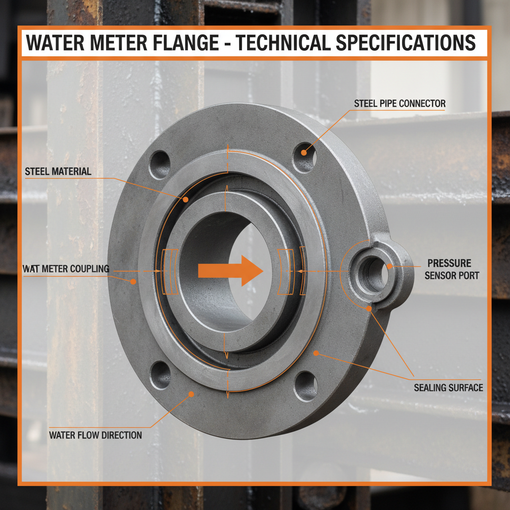 High Quality Water Meter Flange for Precision Water Management