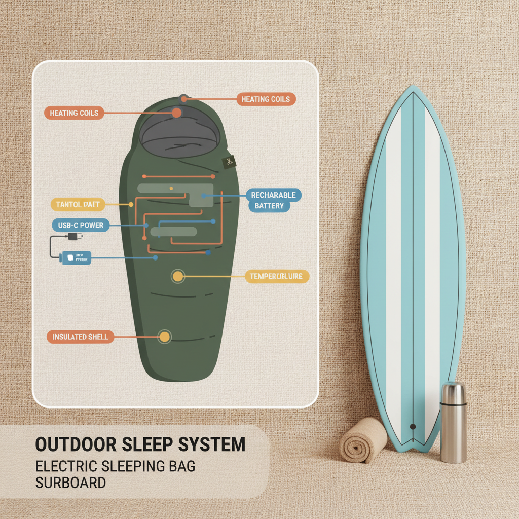 Best Electric Sleeping Bag for Extreme Cold and Outdoor Survival