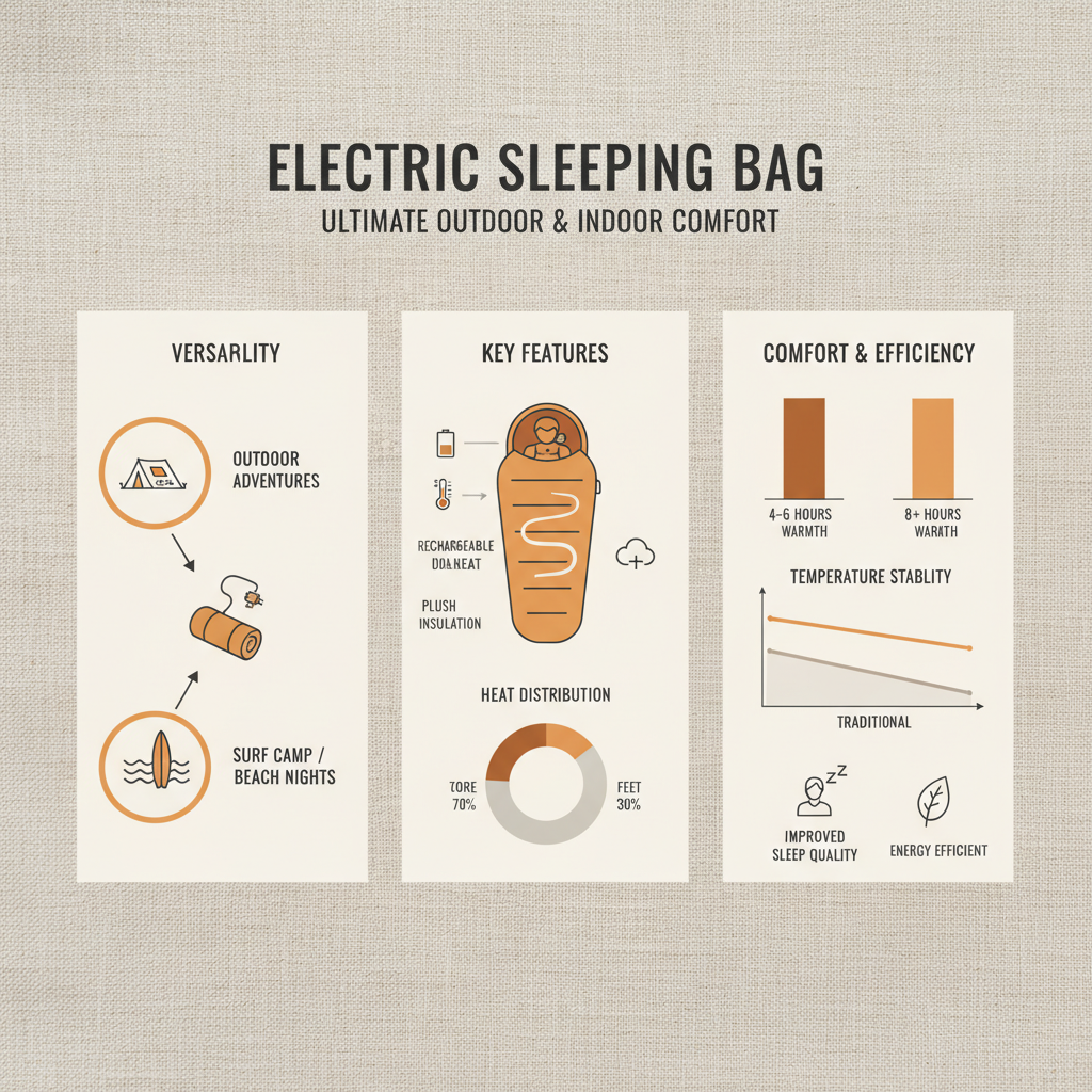 Best Electric Sleeping Bag for Extreme Cold and Outdoor Survival