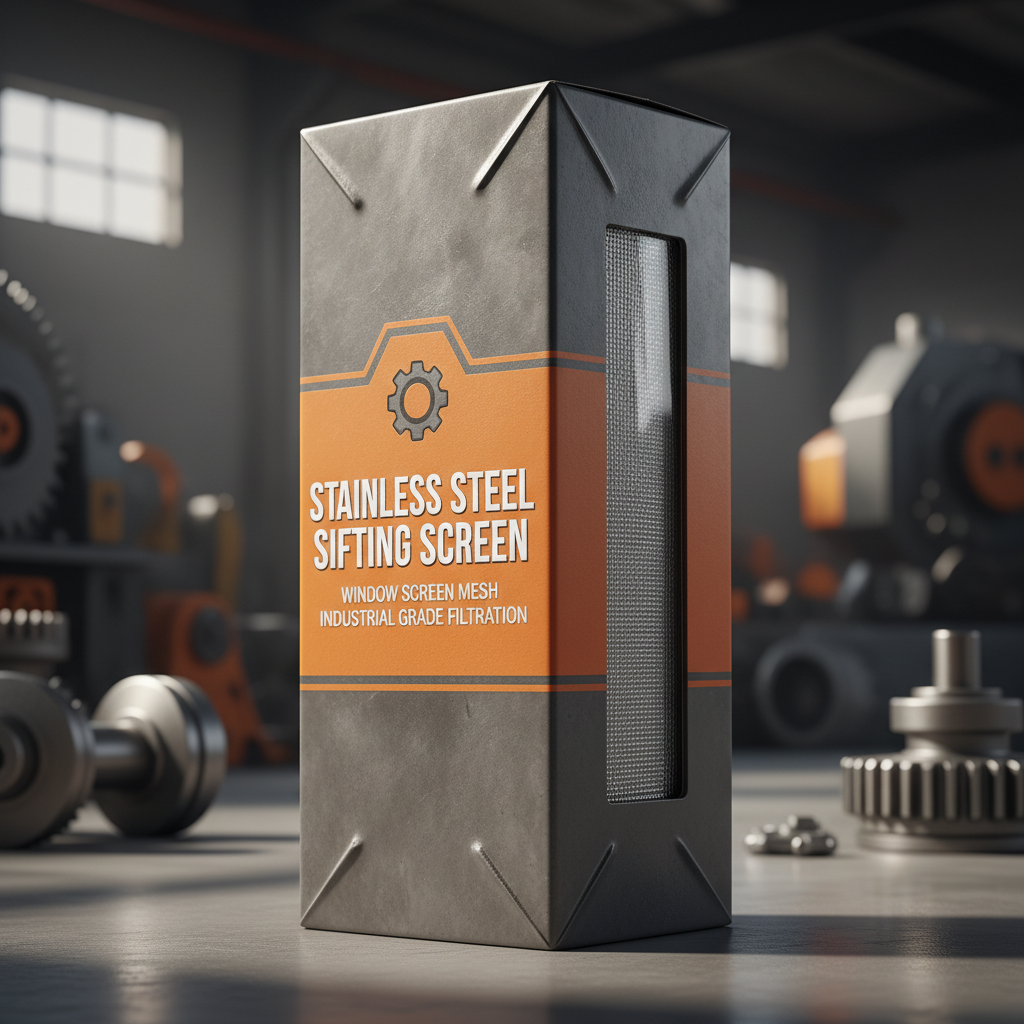 Industrial Stainless Steel Sifting Screen for Precision Filtration