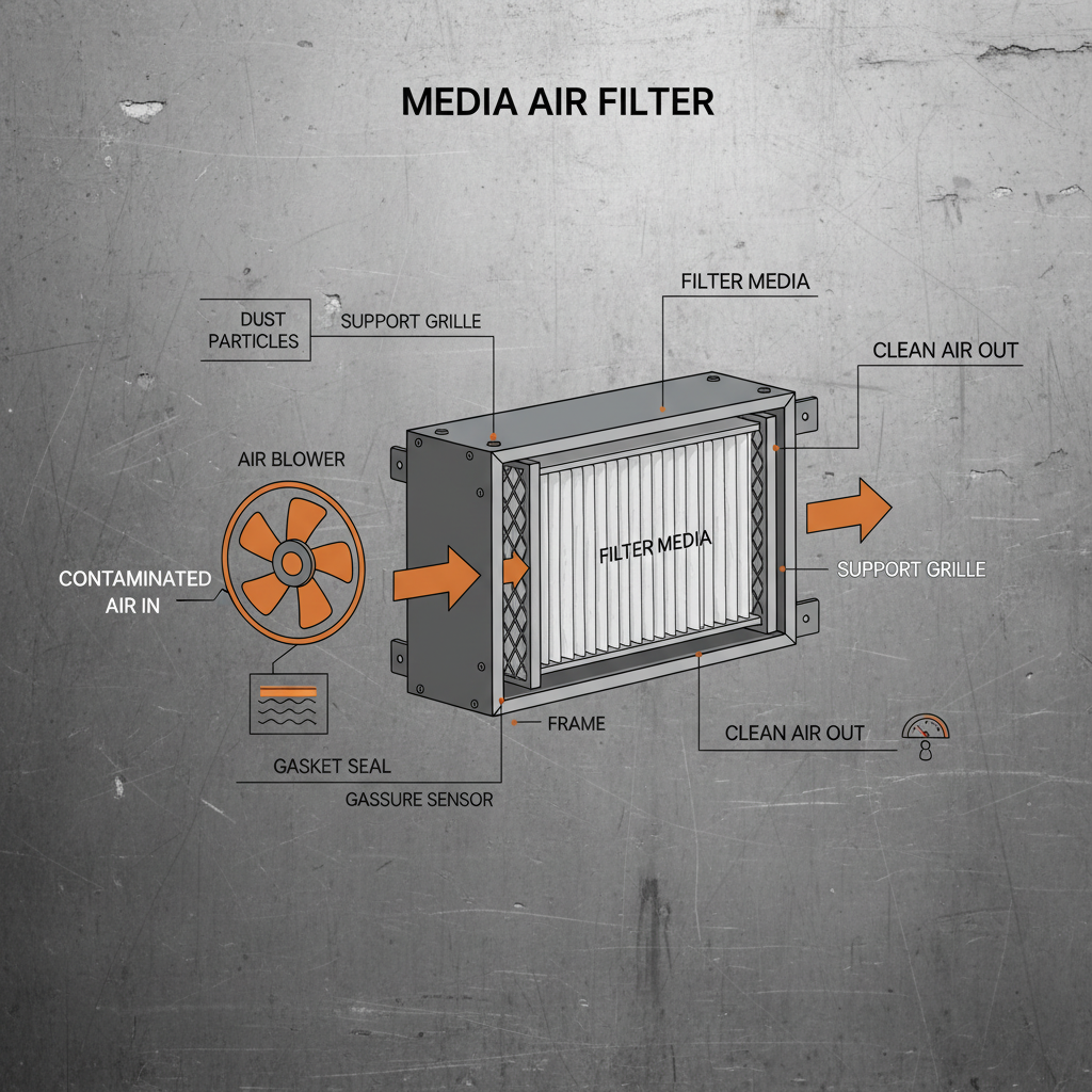 High Performance Media Air Filter Materials for Industrial Use