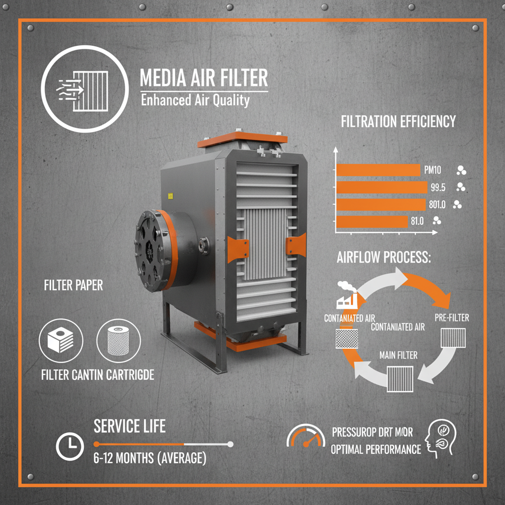 High Performance Media Air Filter Materials for Industrial Use