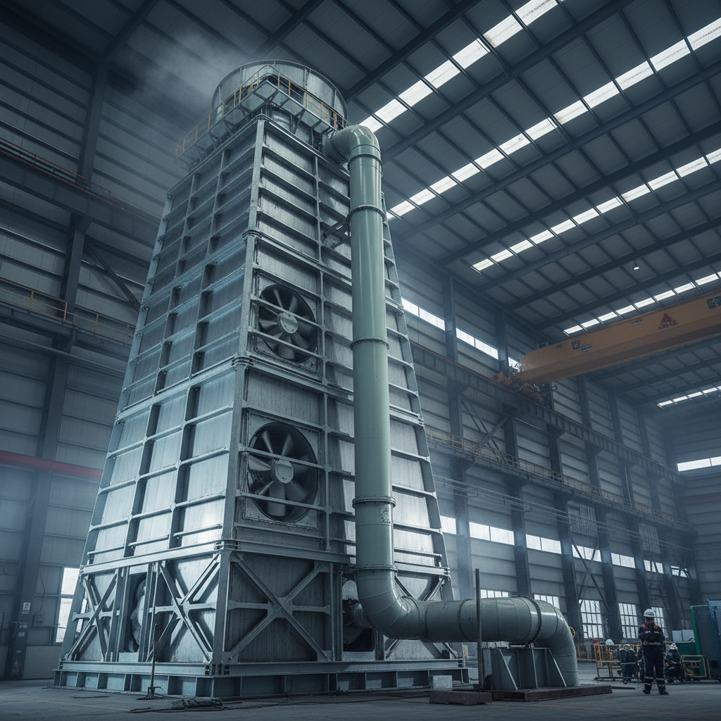 Efficient Seawater Cooling Tower for Industrial Heat Rejection