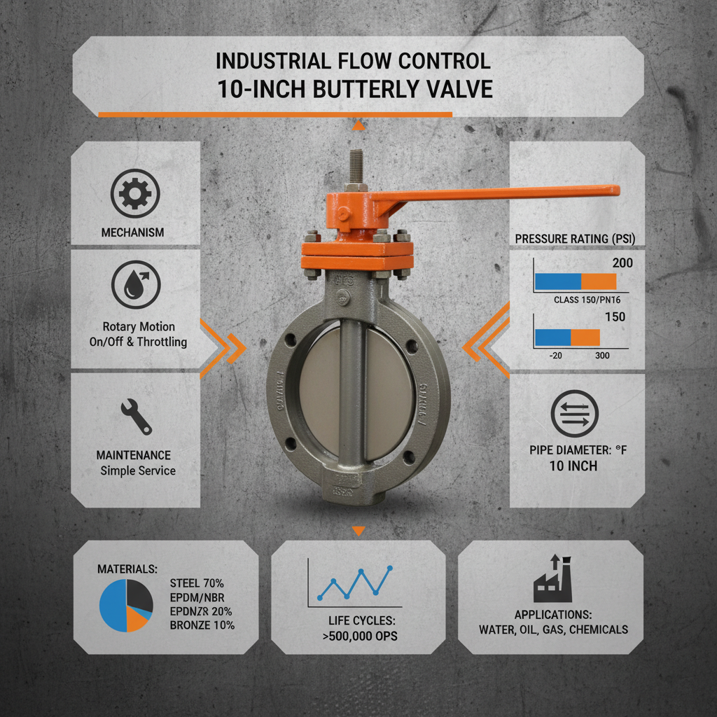 High Performance Industrial 10 inch butterfly valve Guide