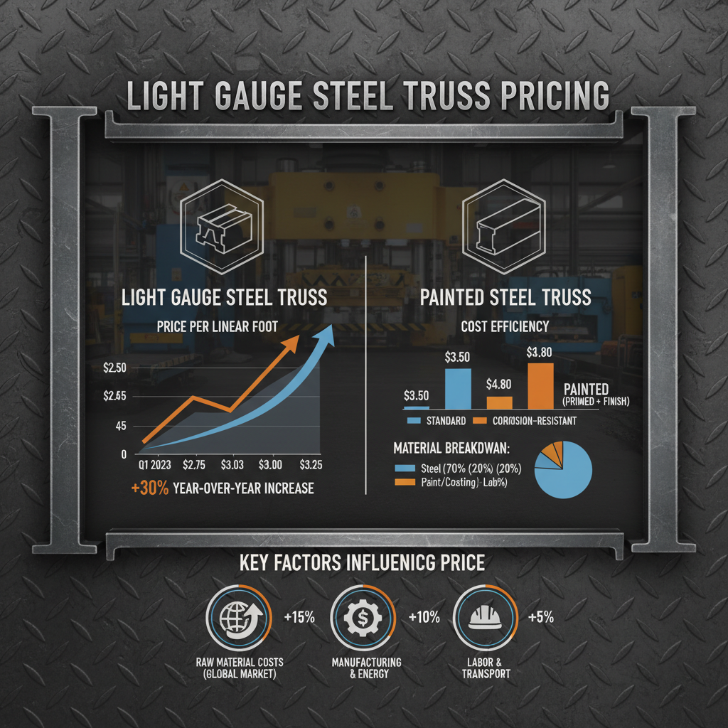 light gauge steel truss prices