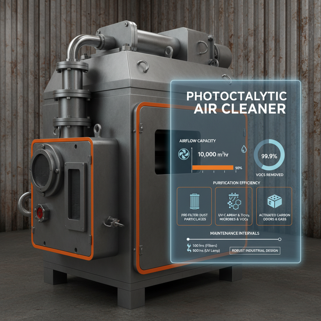 photocatalytic air cleaner