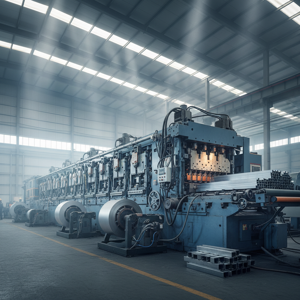 stud and track roll forming machine