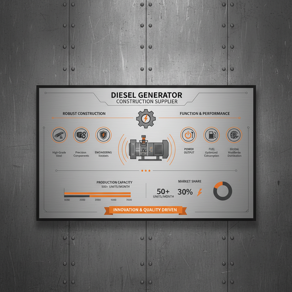 diesel generator construction Supplier