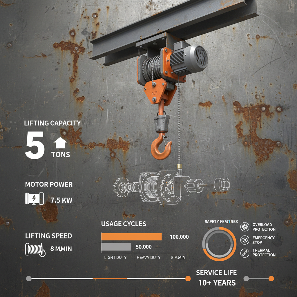 wire rope electric hoist