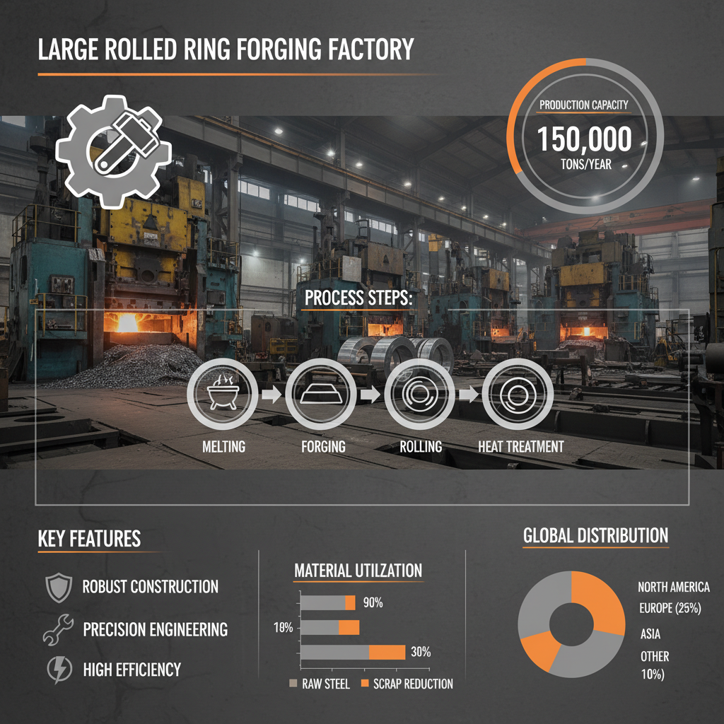 large rolled ring forging factory