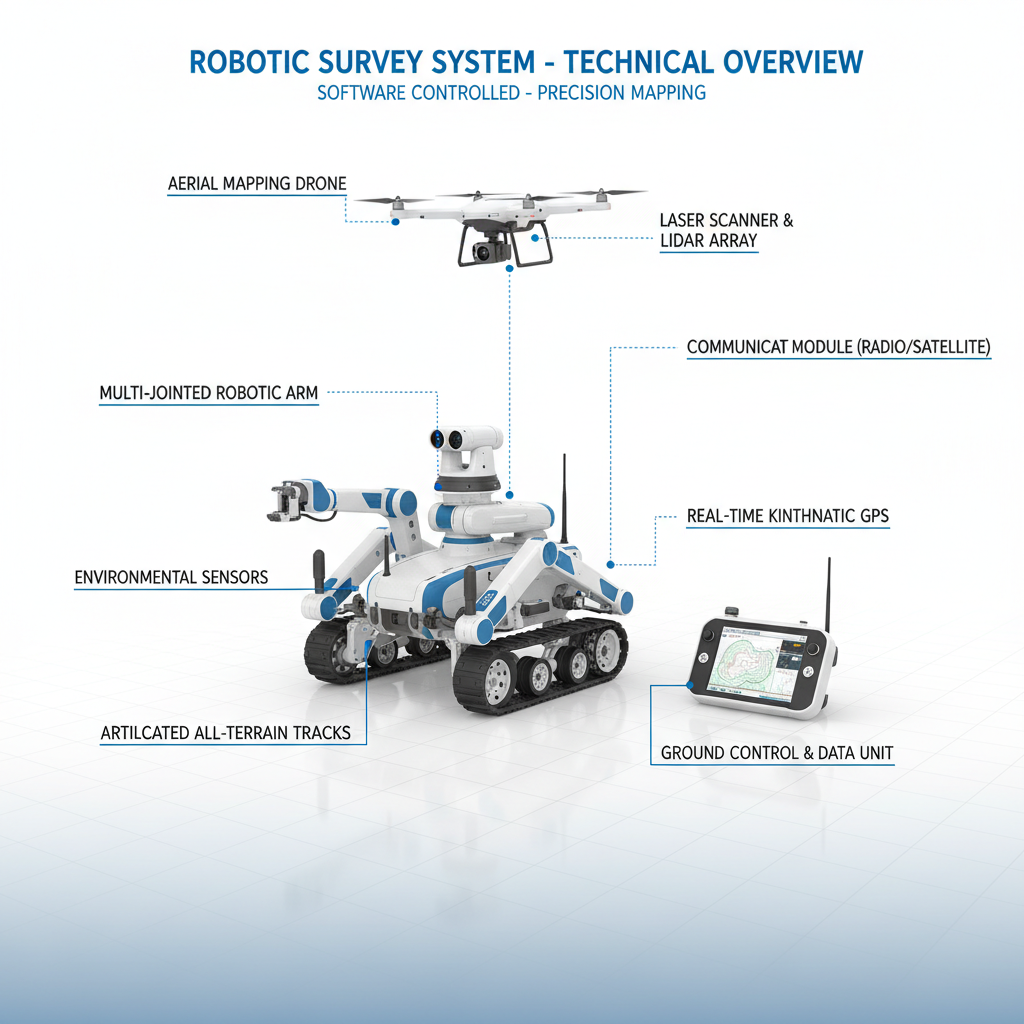 robotic survey equipment product