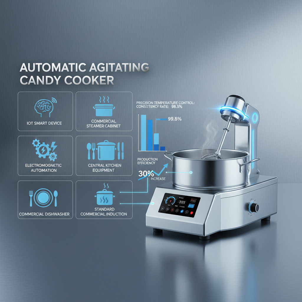 Automatic Agitating Candy Cooker
