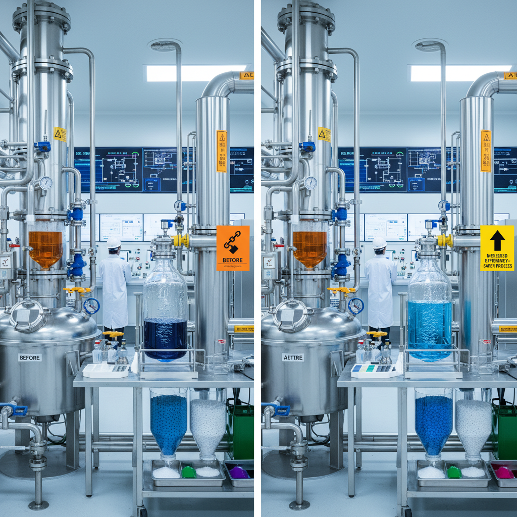 better oxidizing agent