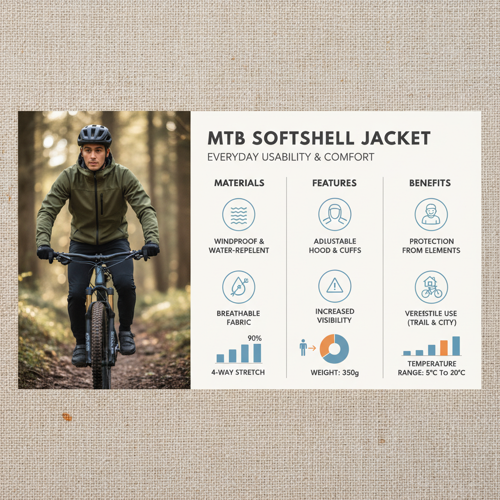 mtb softshell jacket