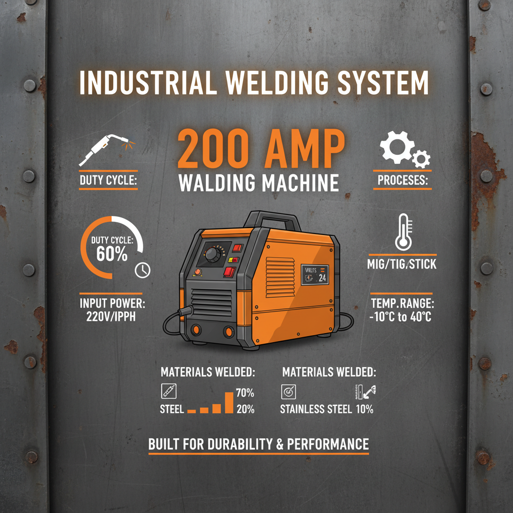 200 amp welding machine