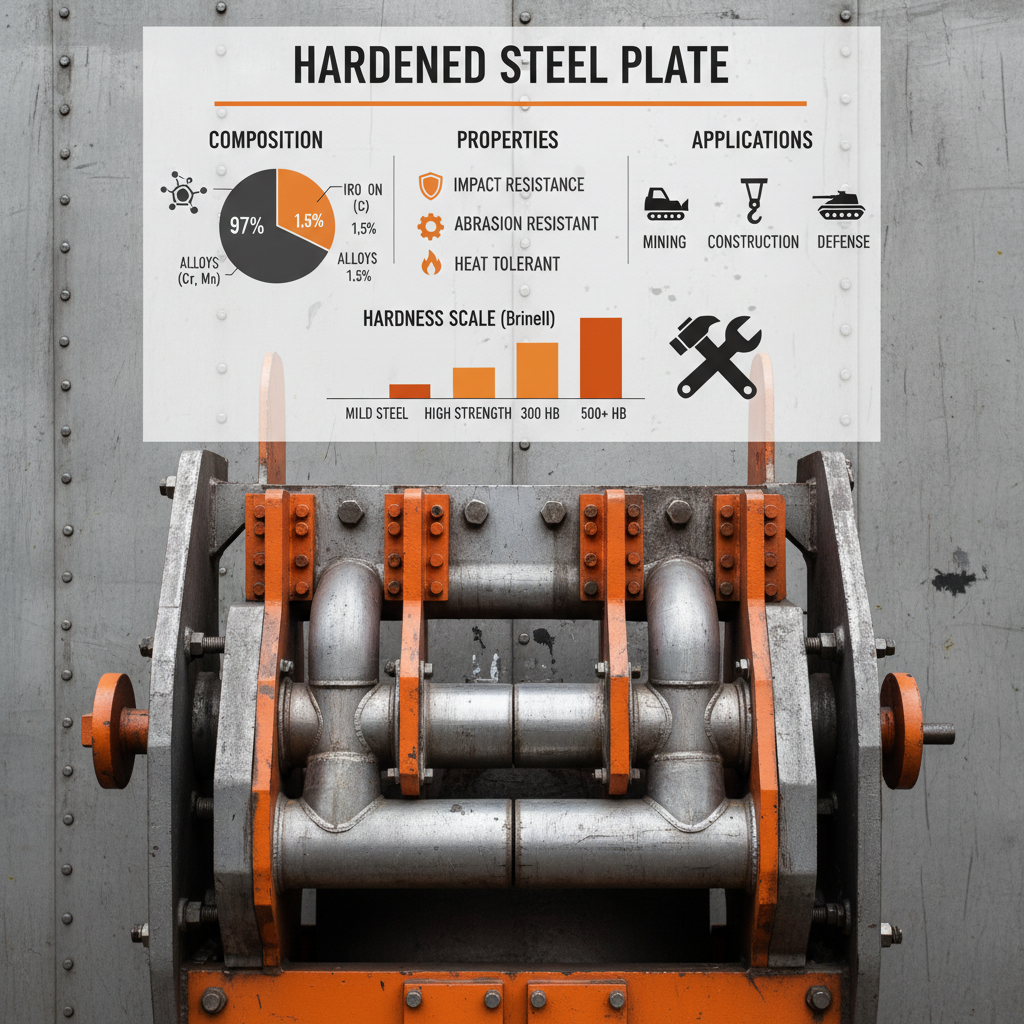 hardened steel plate
