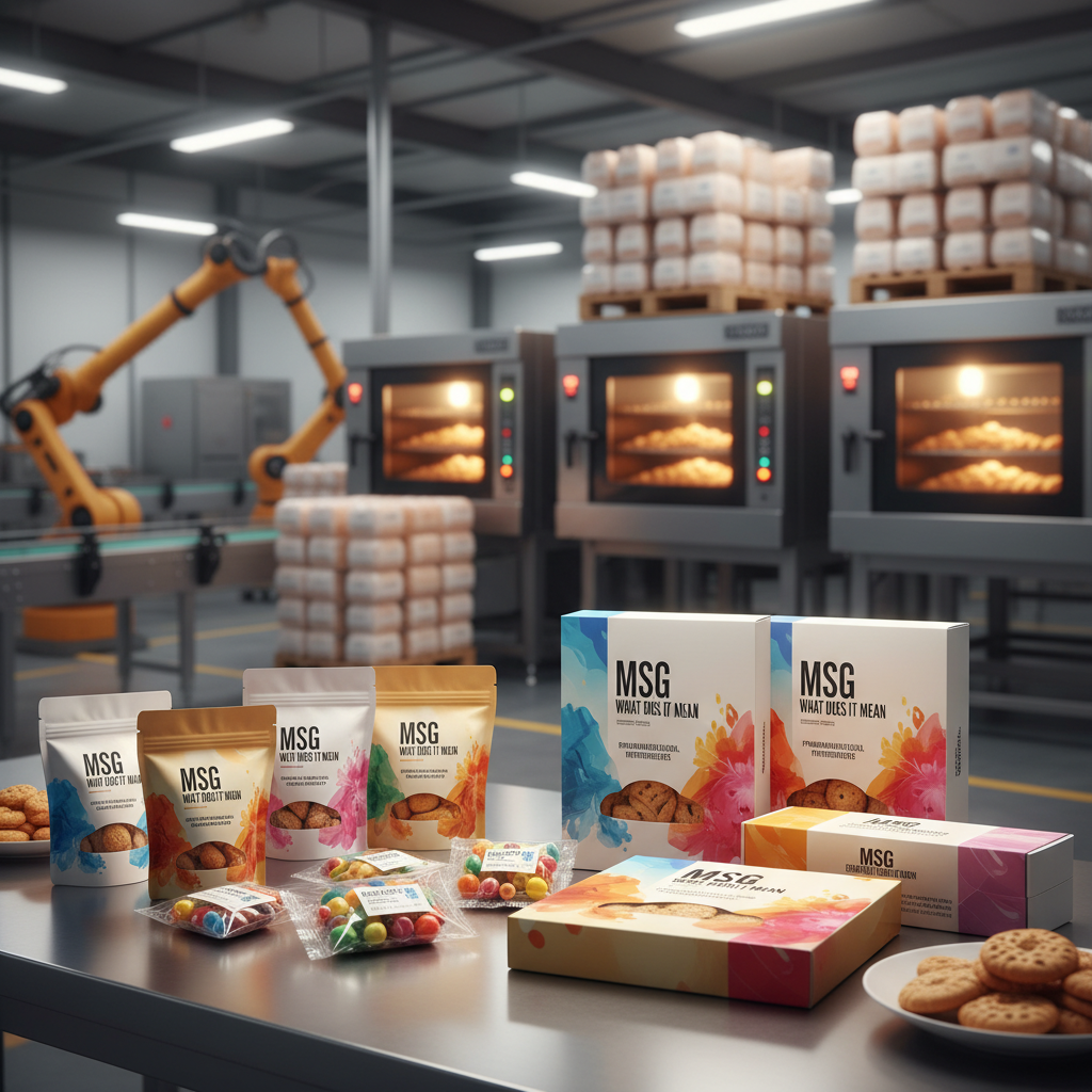 Understanding MSG What Does It Mean and Its Industrial Uses