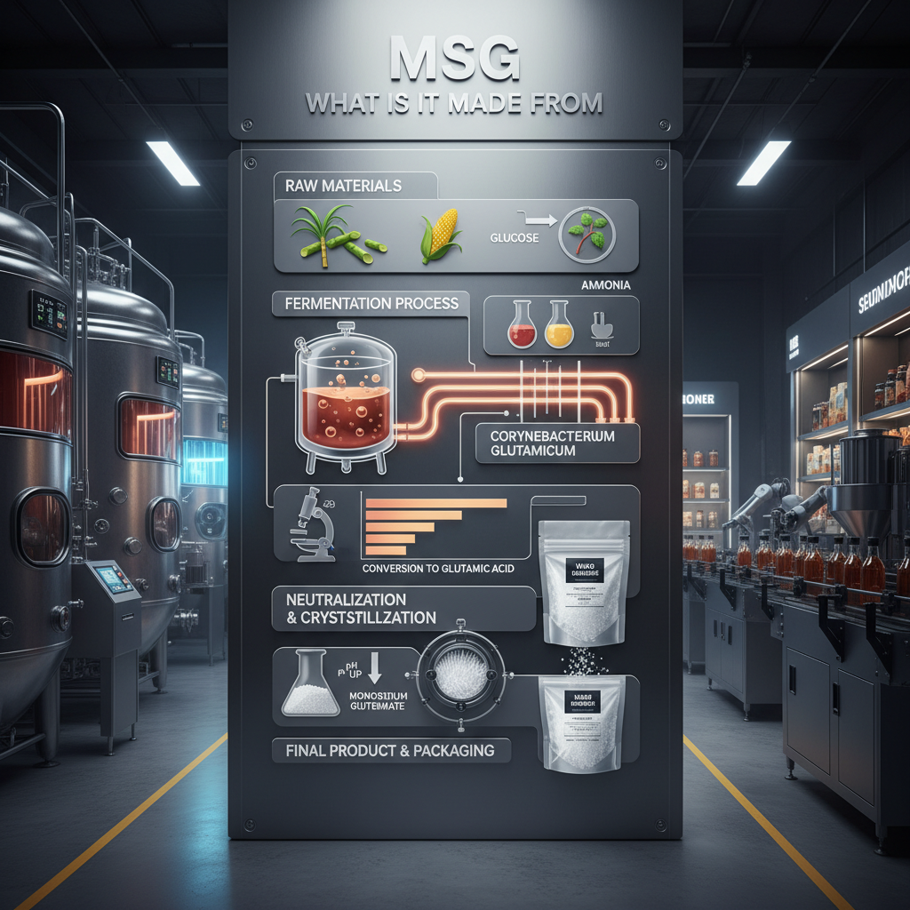 Understand MSG What Is It Made From and How It Is Produced