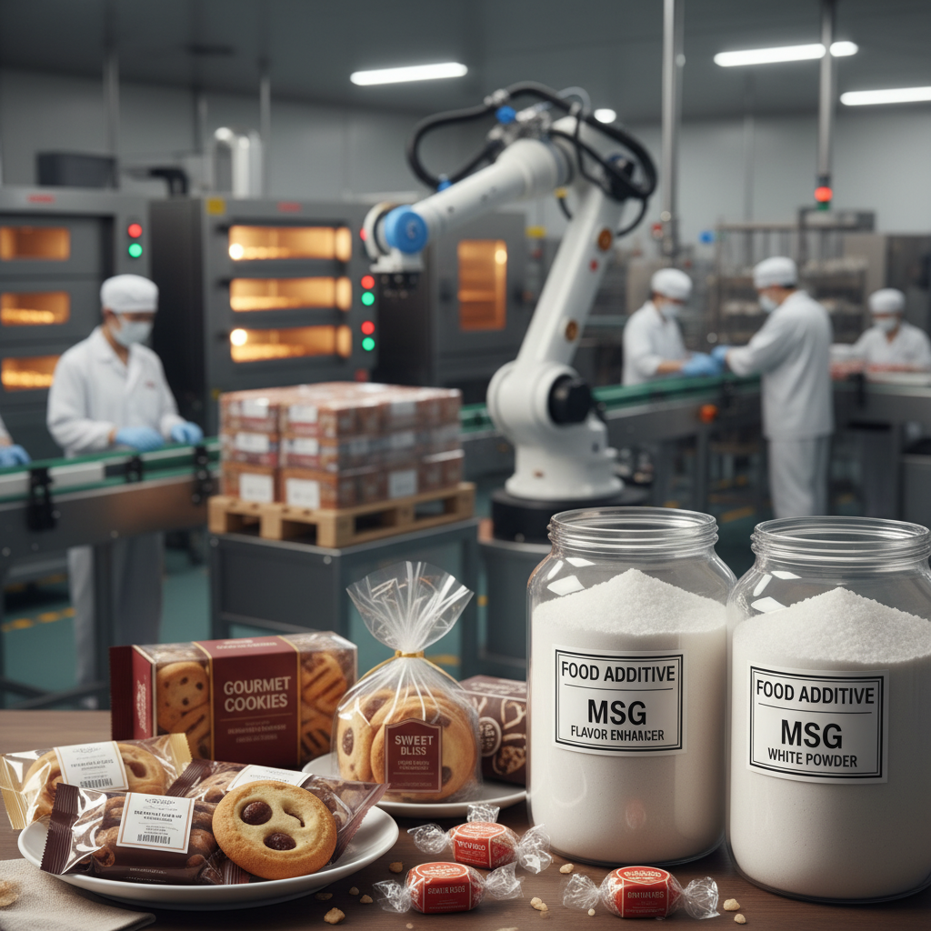 Industrial Applications and Quality of msg white powder