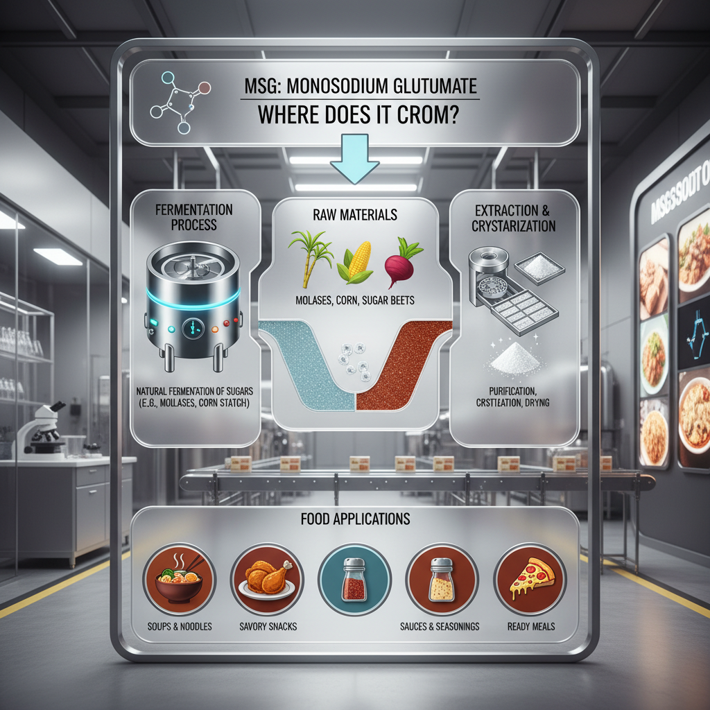 Understanding MSG Where Does It Come From and How Is It Made