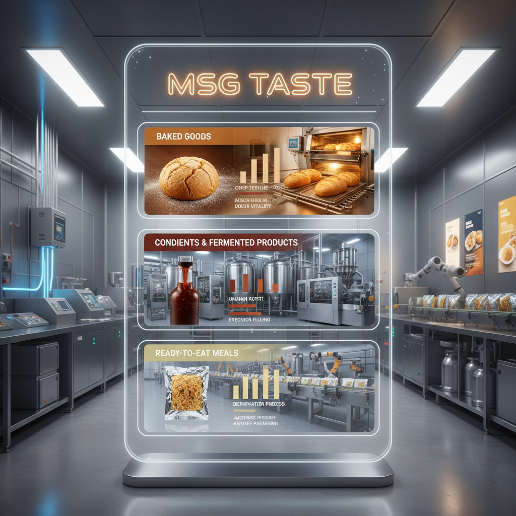 Understanding and Optimizing the Global Industrial msg taste