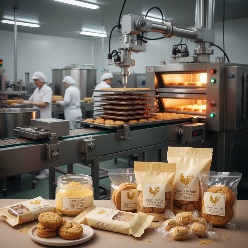 Industrial Chicken Powder for Global Food Flavor Enhancements
