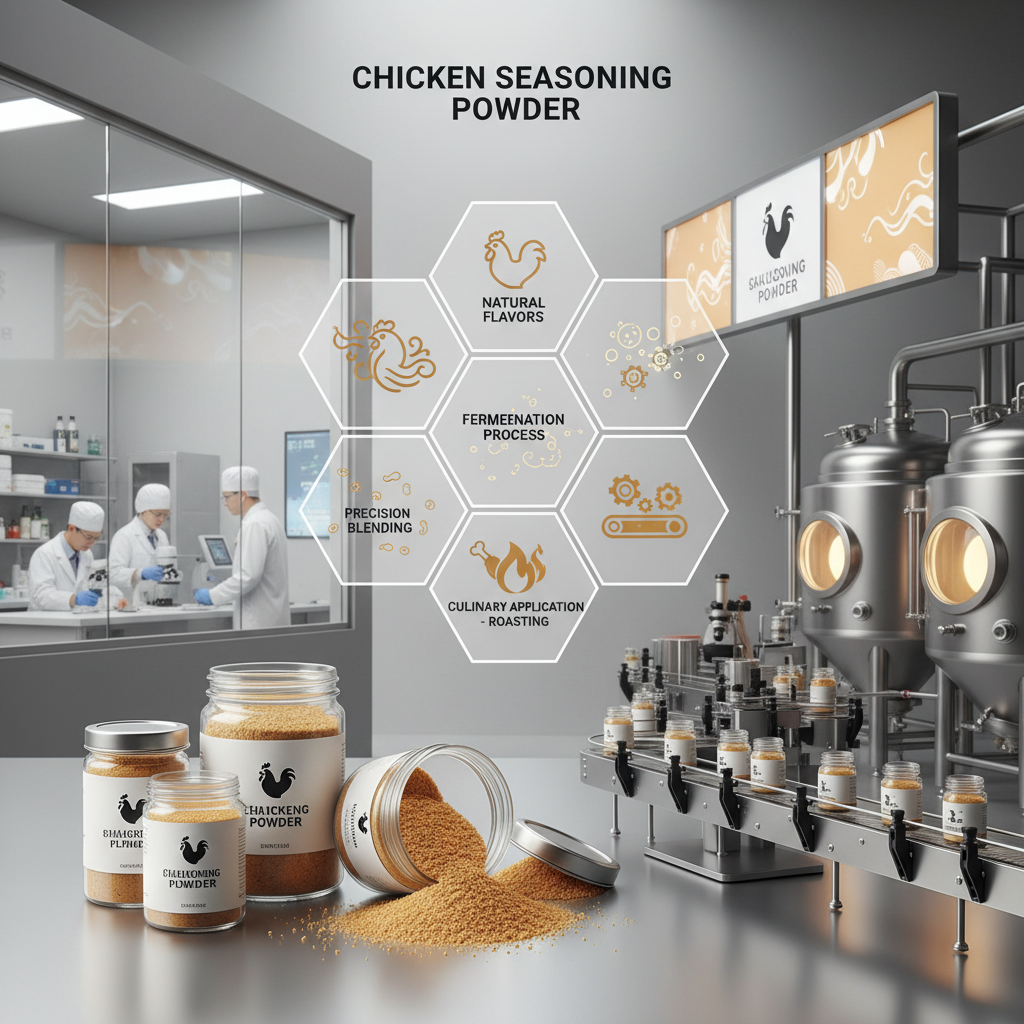 Industrial Grade Chicken Seasoning Powder for Food Manufacturers