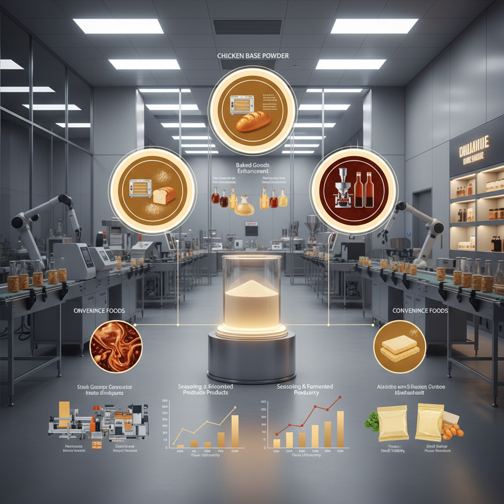 Industrial Chicken Base Powder for Consistent Food Flavor