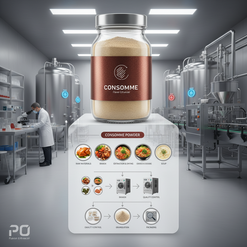 Industrial Application and Quality of Consomme Powder