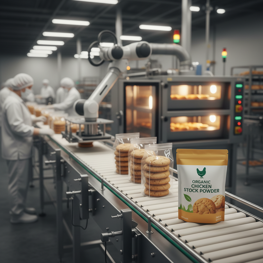 Premium Organic Chicken Stock Powder for Food Industry