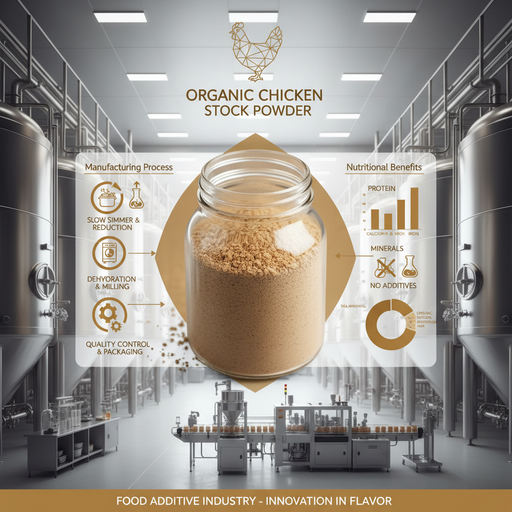 Premium Organic Chicken Stock Powder for Food Industry