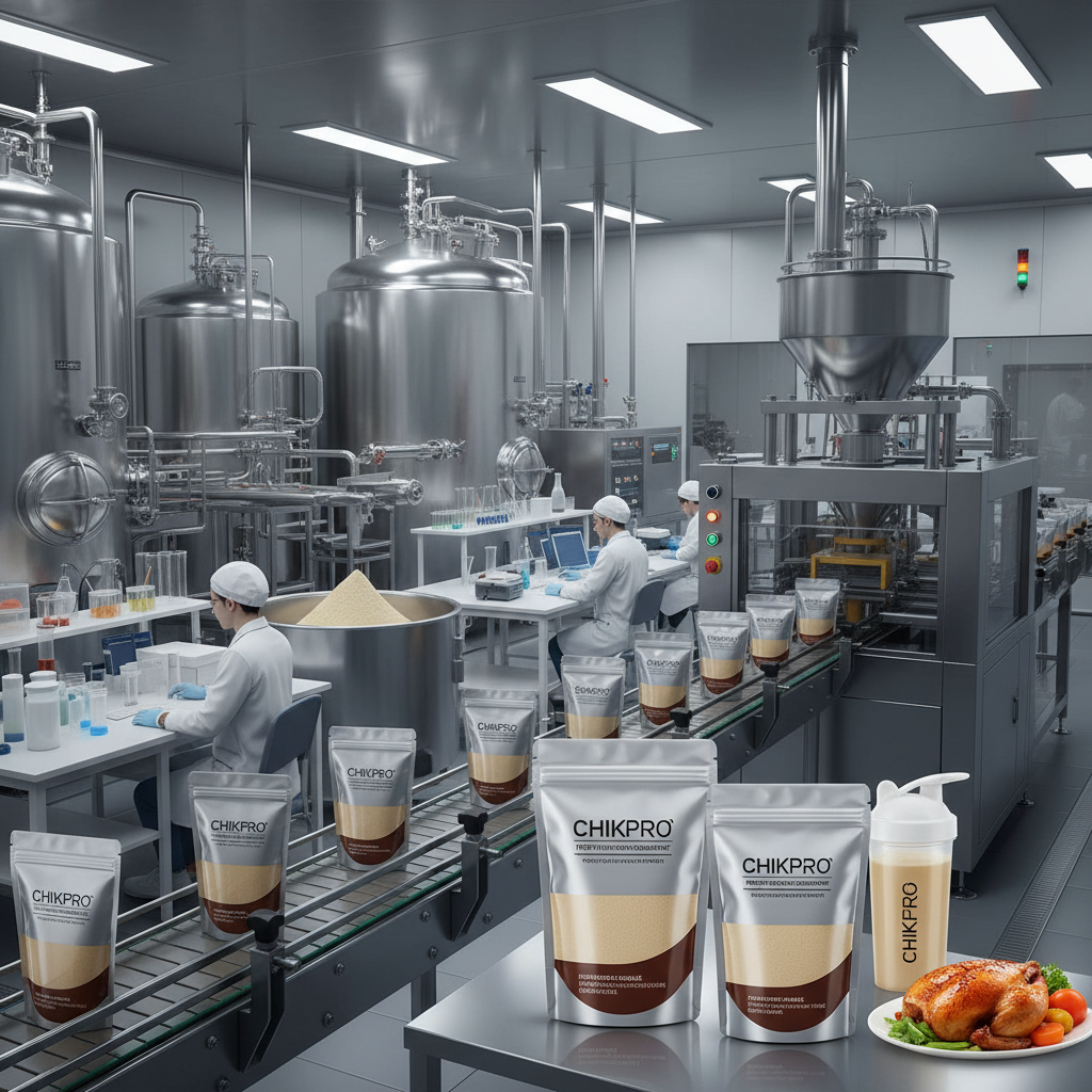 Industrial Applications of High Quality chicken based protein powder