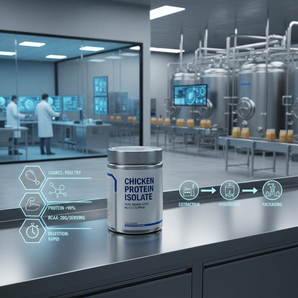 Industrial Applications of High Quality chicken based protein powder