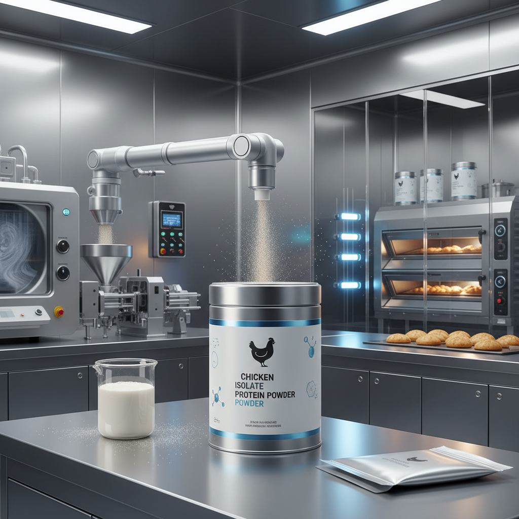 High Purity Chicken Isolate Protein Powder for Industrial Use