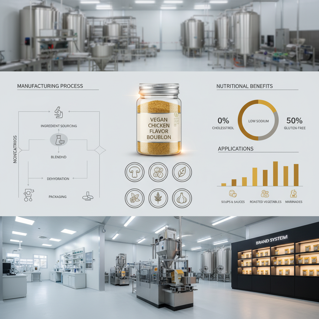 High Performance Vegan Chicken Bouillon Powder for Food Industry