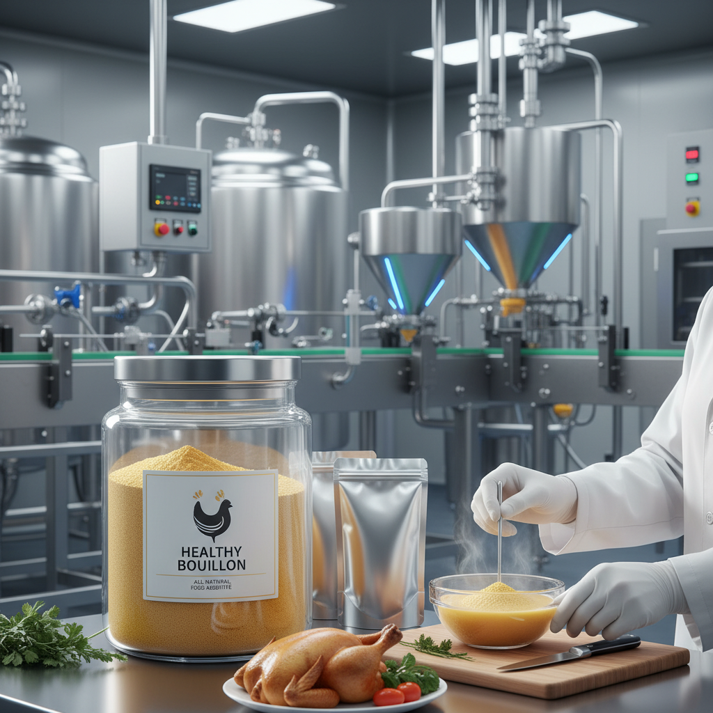 Premium Healthy Chicken Bouillon Powder for Clean Label Food