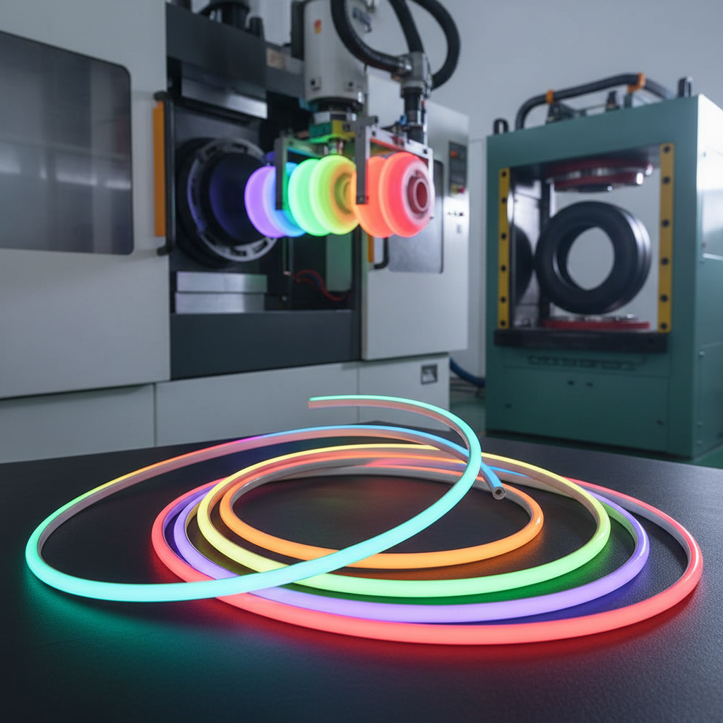 Innovative Rainbow LED Neon Light for Modern Design