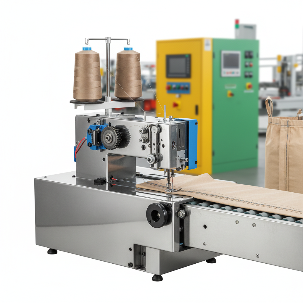 Industrial Double Needle Bag Closer Machine for Secure Packaging