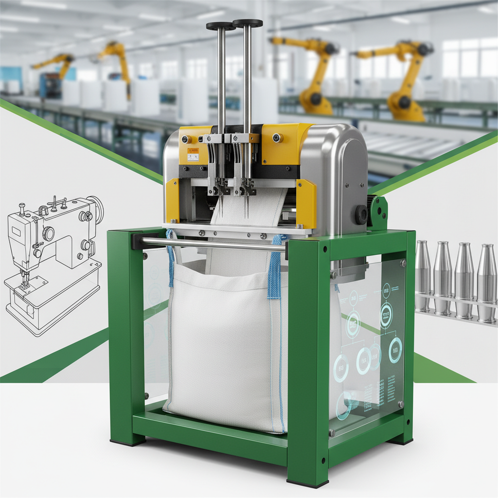 Industrial Double Needle Bag Closer Machine for Secure Packaging