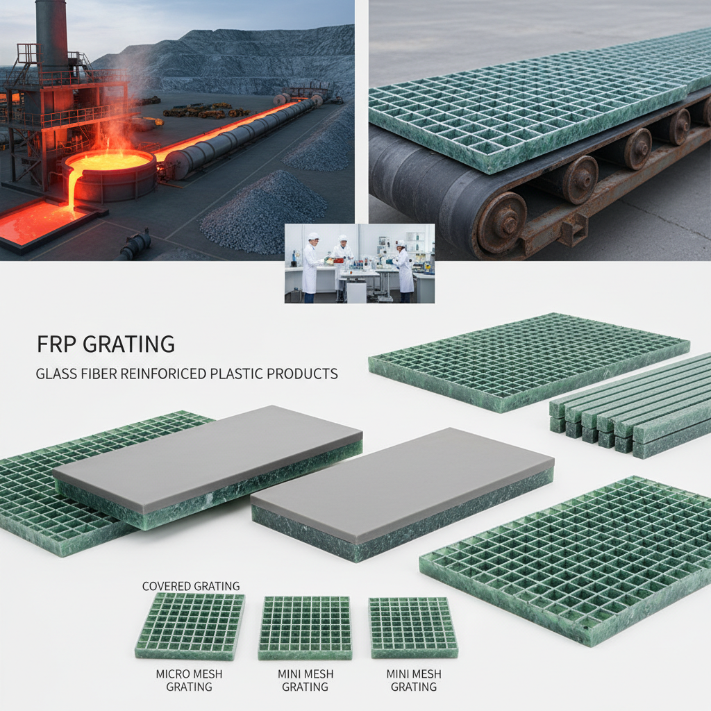 Industrial Composite Grating for Corrosion Resistant Flooring