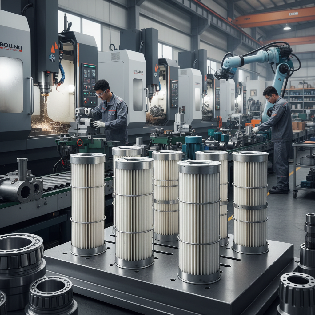 Industrial Air Filtration with Pleated Dust Collection Cartridges