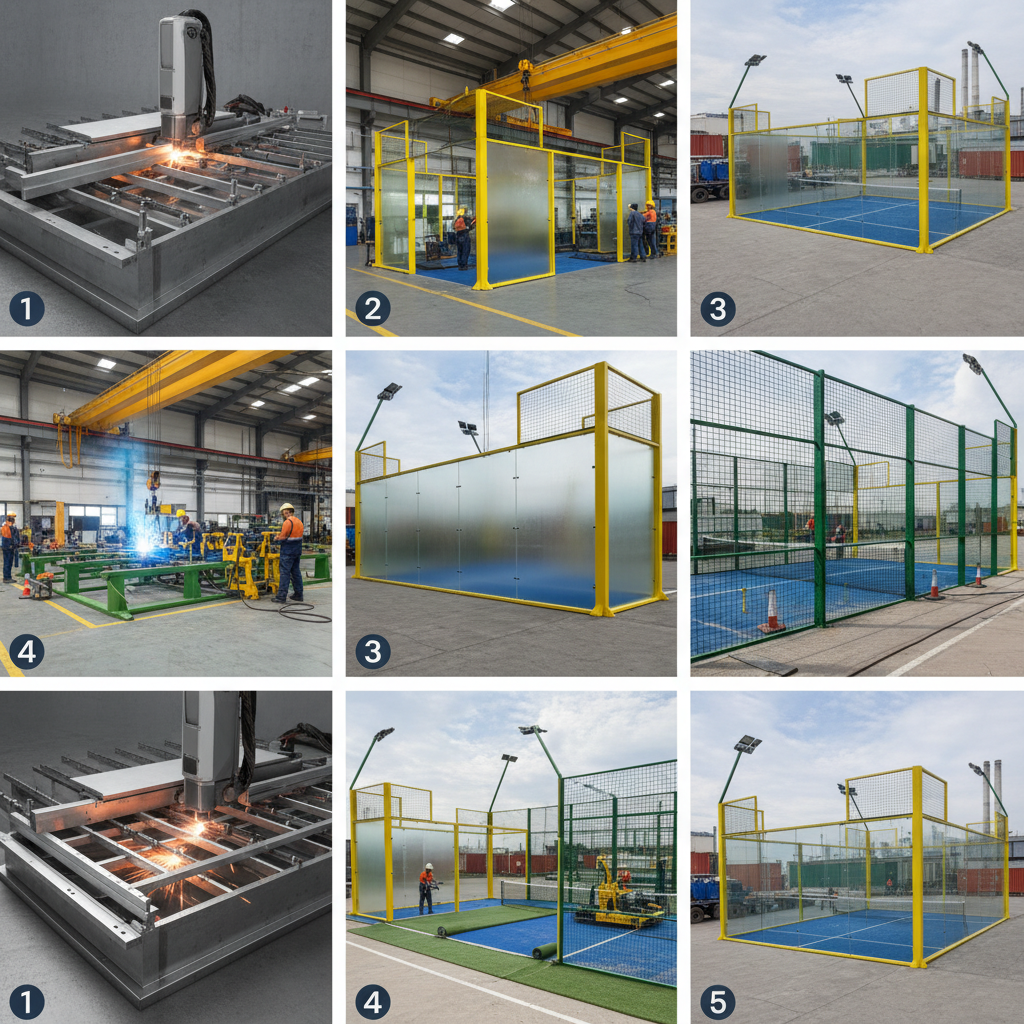 High Quality Padel Tennis Single Court Design and Installation