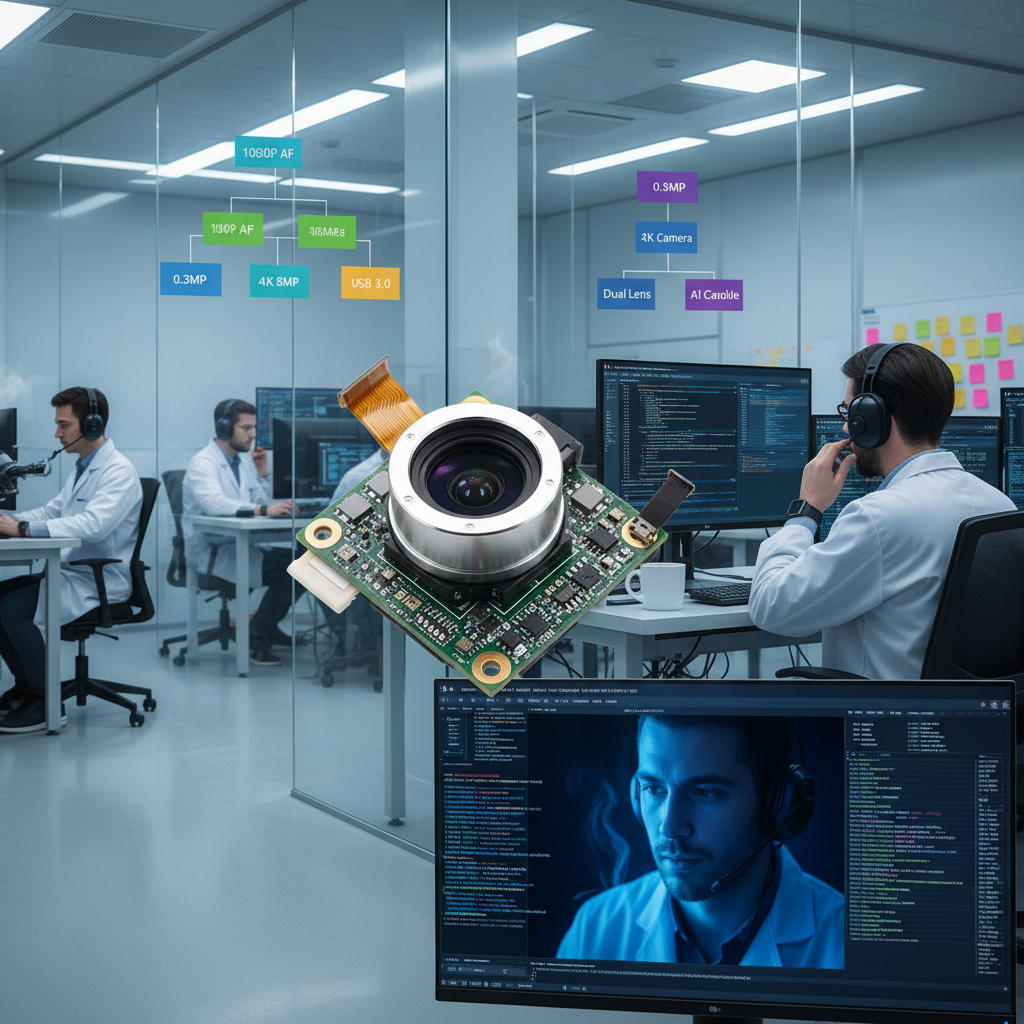 High Performance HD Camera Module for Industrial Vision