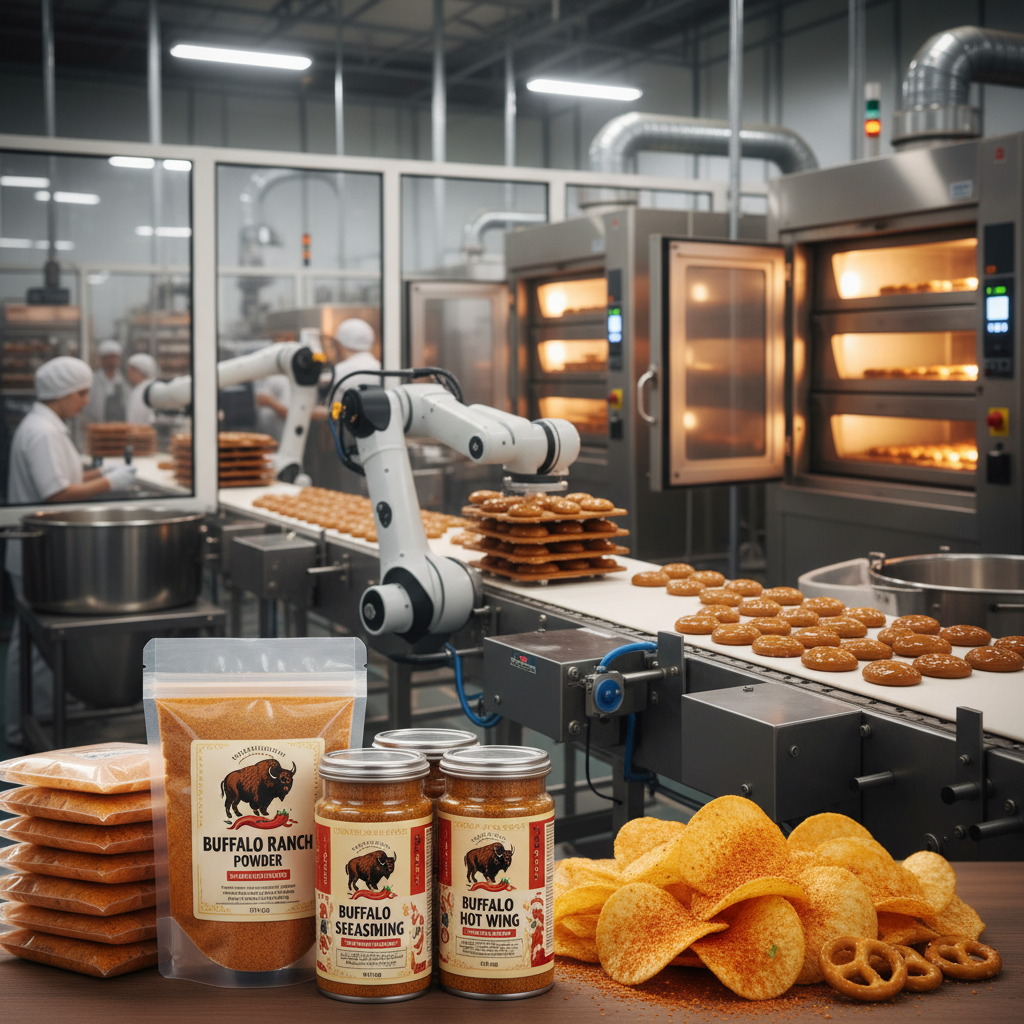 Industrial Grade Buffalo Powder Seasoning for Food Production