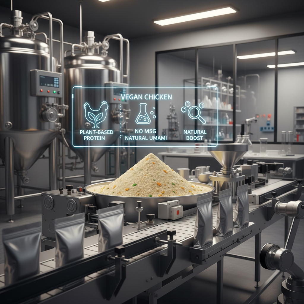 Premium Vegan Chicken Broth Powder for Sustainable Food Production