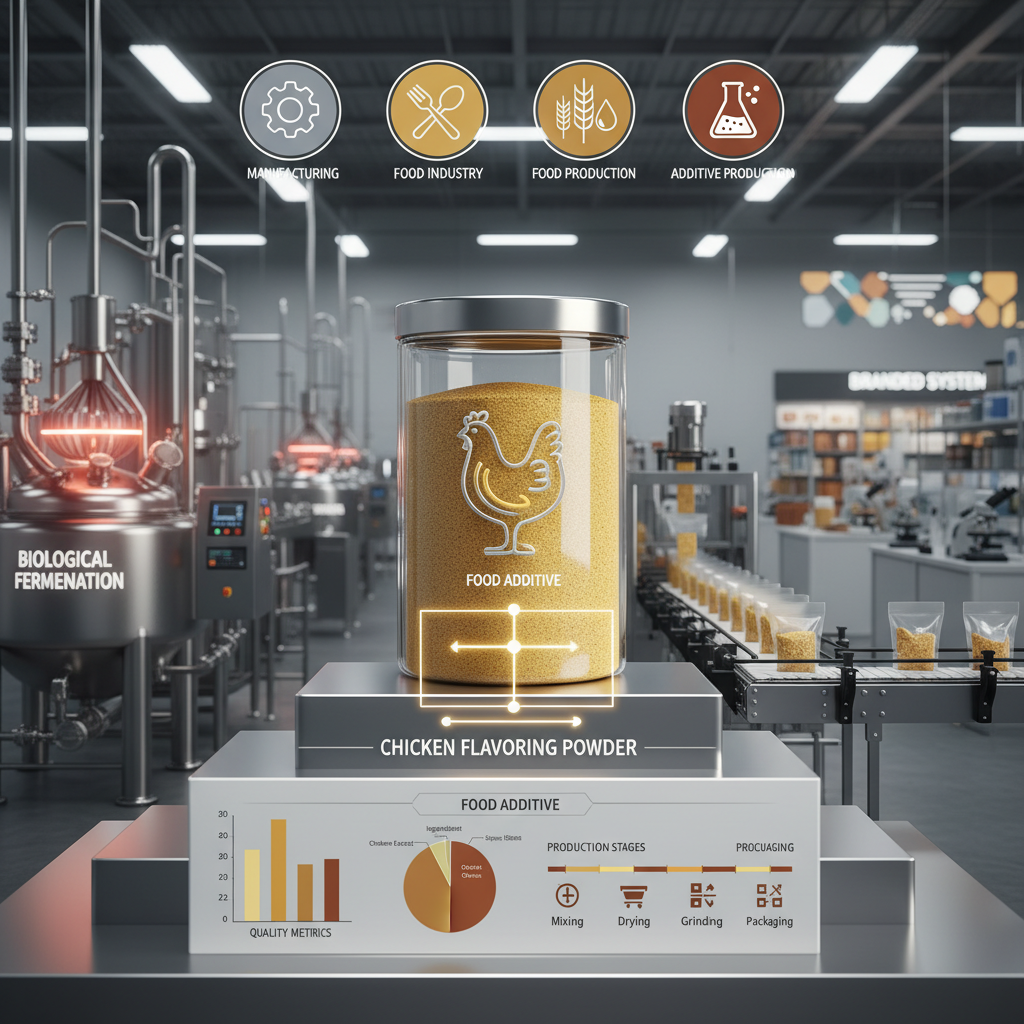 High Quality Chicken Flavoring Powder for Food Industry