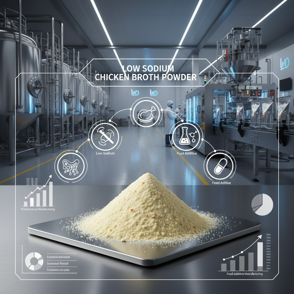 Industrial Uses and Benefits of Low Sodium Chicken Broth Powder
